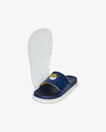 Malbon Buckets Slide - Navy