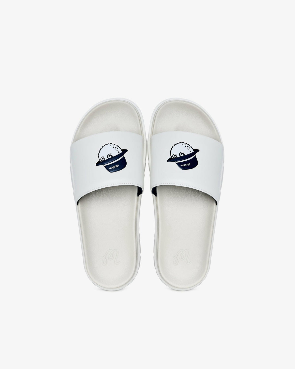 Malbon Buckets Slide - Ivory