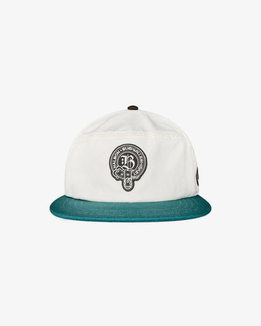 Malbon Bushmills Snapback - Off White