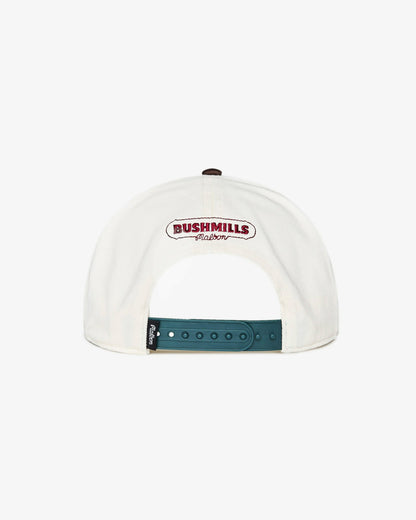 Malbon Bushmills Snapback - Off White