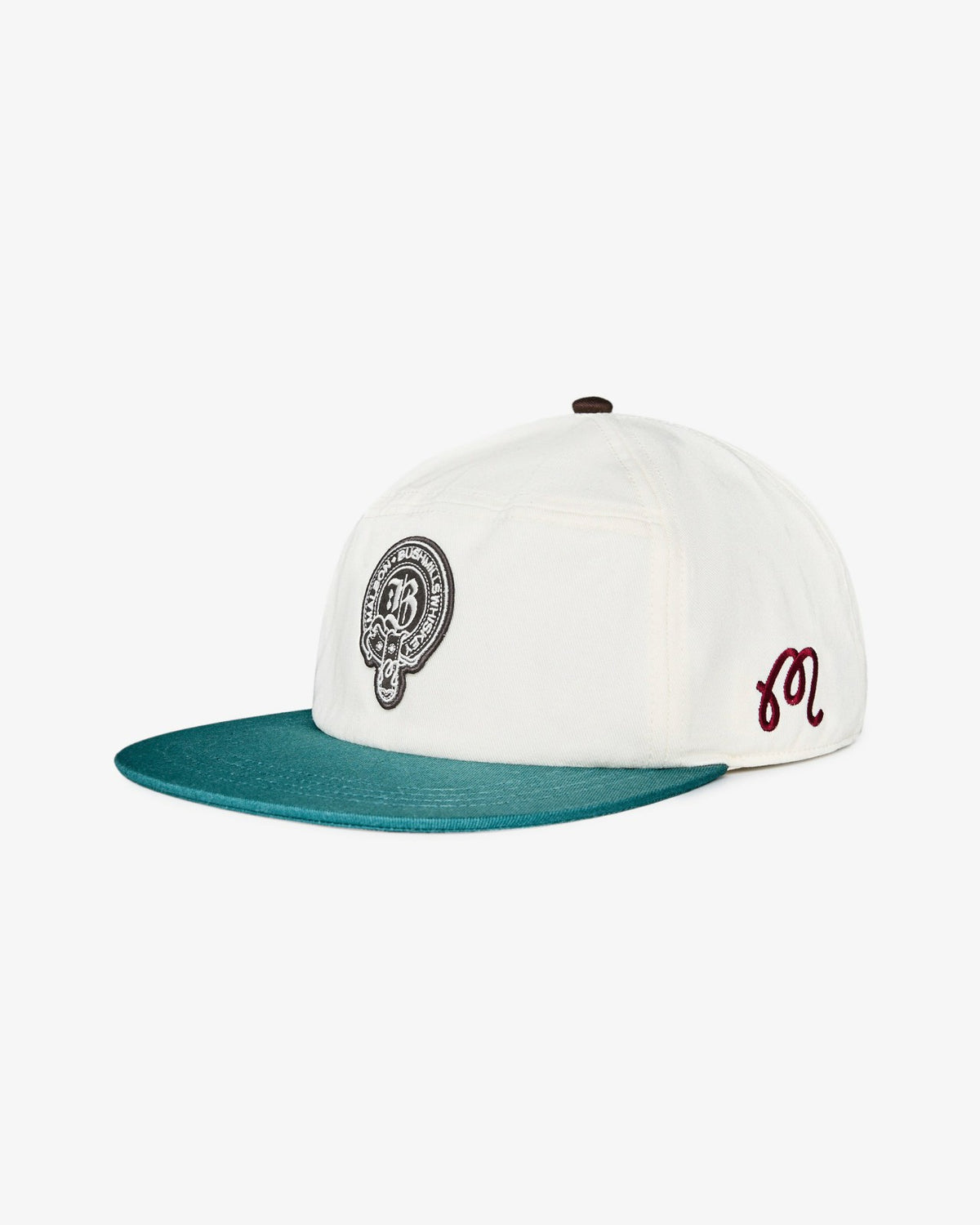 Malbon Bushmills Snapback - Off White
