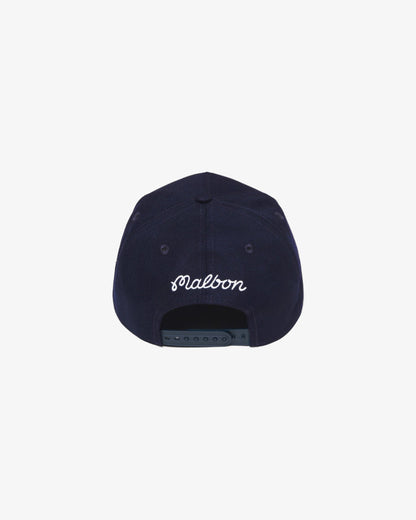 Malbon Malbon X New Era 9forty A-Frame M Script - Navy