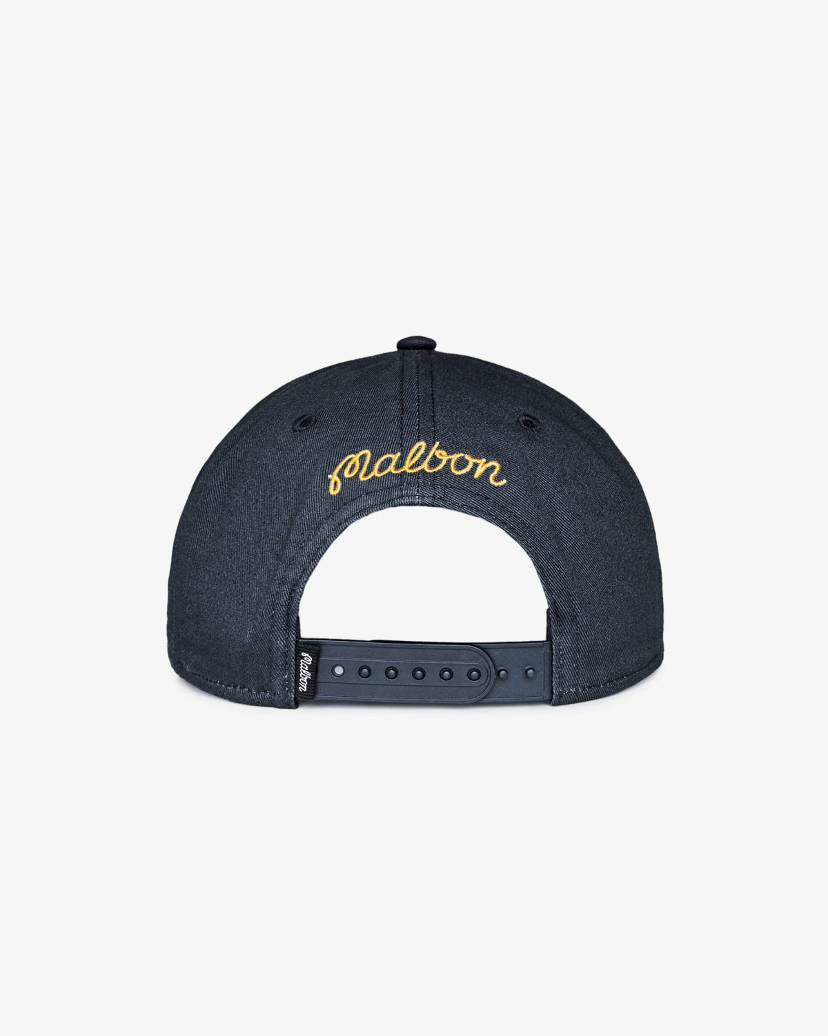Malbon M Script Snapback - Blueberry