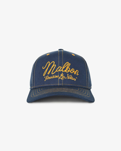 Malbon Precision Snapback - Dusty Navy