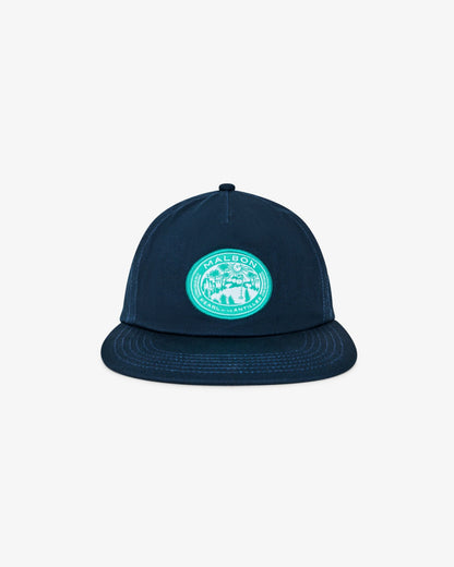 Malbon Horizon Snapback - Midnight