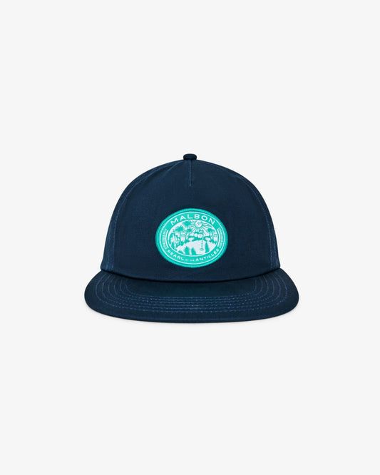 Malbon Horizon Snapback - Midnight