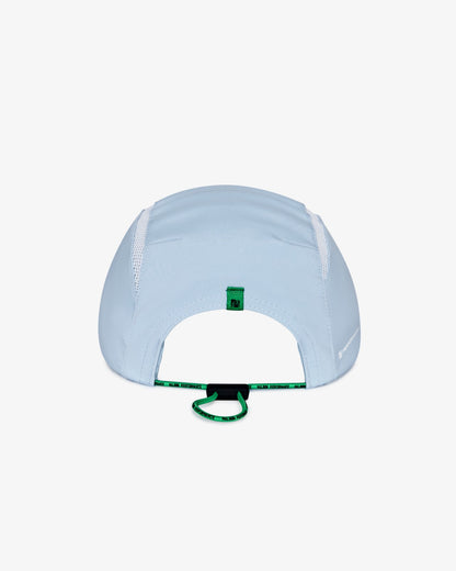 Malbon Performance Mesh Panel Bungee Hat - Subdued Blue
