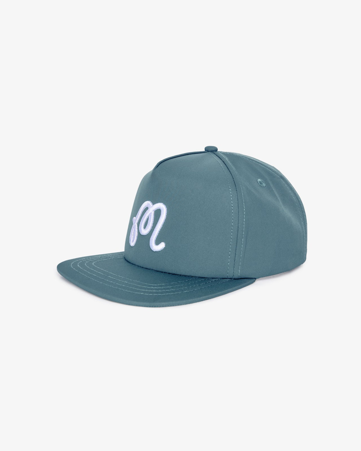 Malbon M Snapback - Aegean Blue