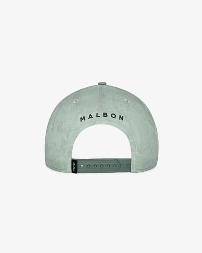 Malbon Golf And Tackle Snapback - Steel Ripple