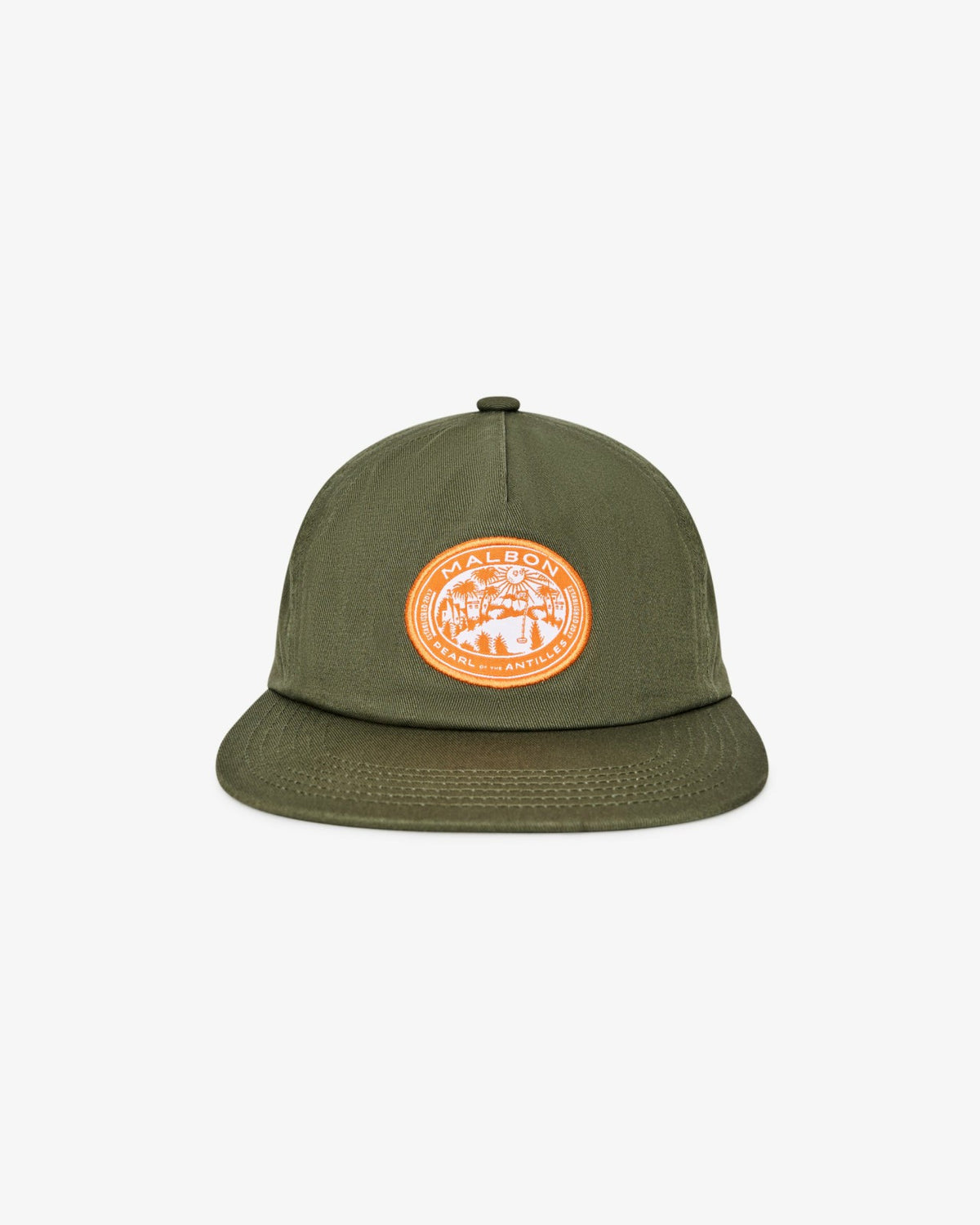Malbon Horizon Snapback - Olivine