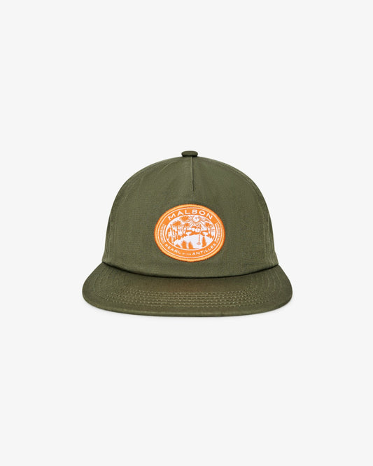 Malbon Horizon Snapback - Olivine