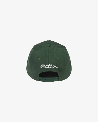 Malbon Malbon X New Era 9forty A-Frame M Script - Forest