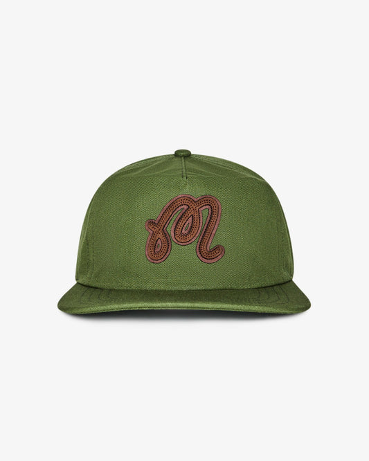 Malbon Velasco Snapback - Chive