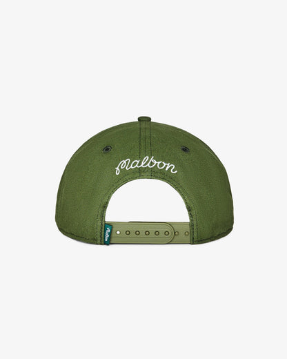Malbon Velasco Snapback - Chive