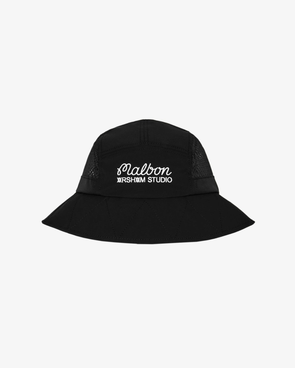 Malbon Arsham Stealth Bucket Hat - Black