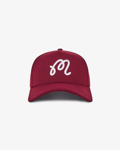 Malbon Malbon X New Era 9forty A-Frame M Script - Cardinal