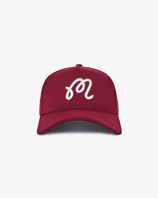 Malbon Malbon X New Era 9forty A-Frame M Script - Cardinal