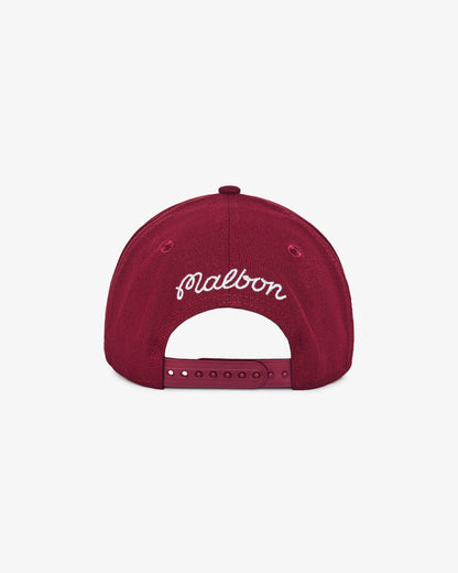 Malbon Malbon X New Era 9forty A-Frame M Script - Cardinal