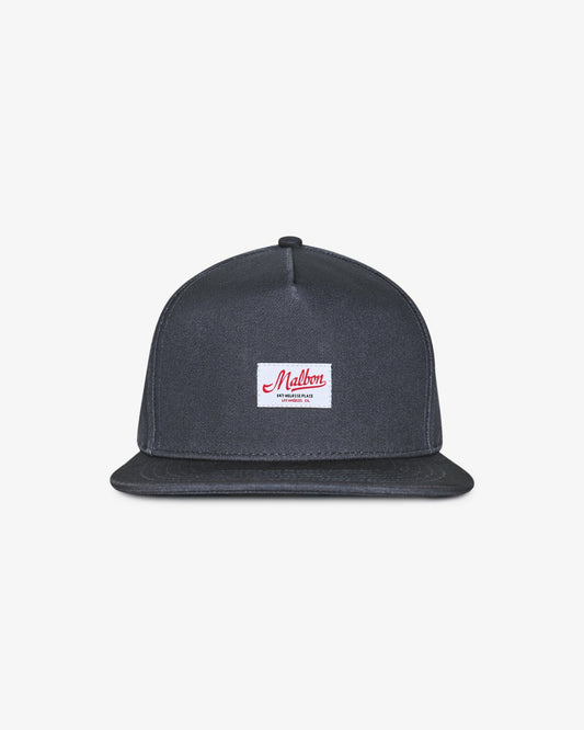 Malbon Benchmark Snapback - Blueberry
