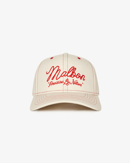 Malbon Precision Snapback - Ivory