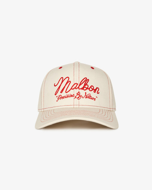 Malbon Precision Snapback - Ivory