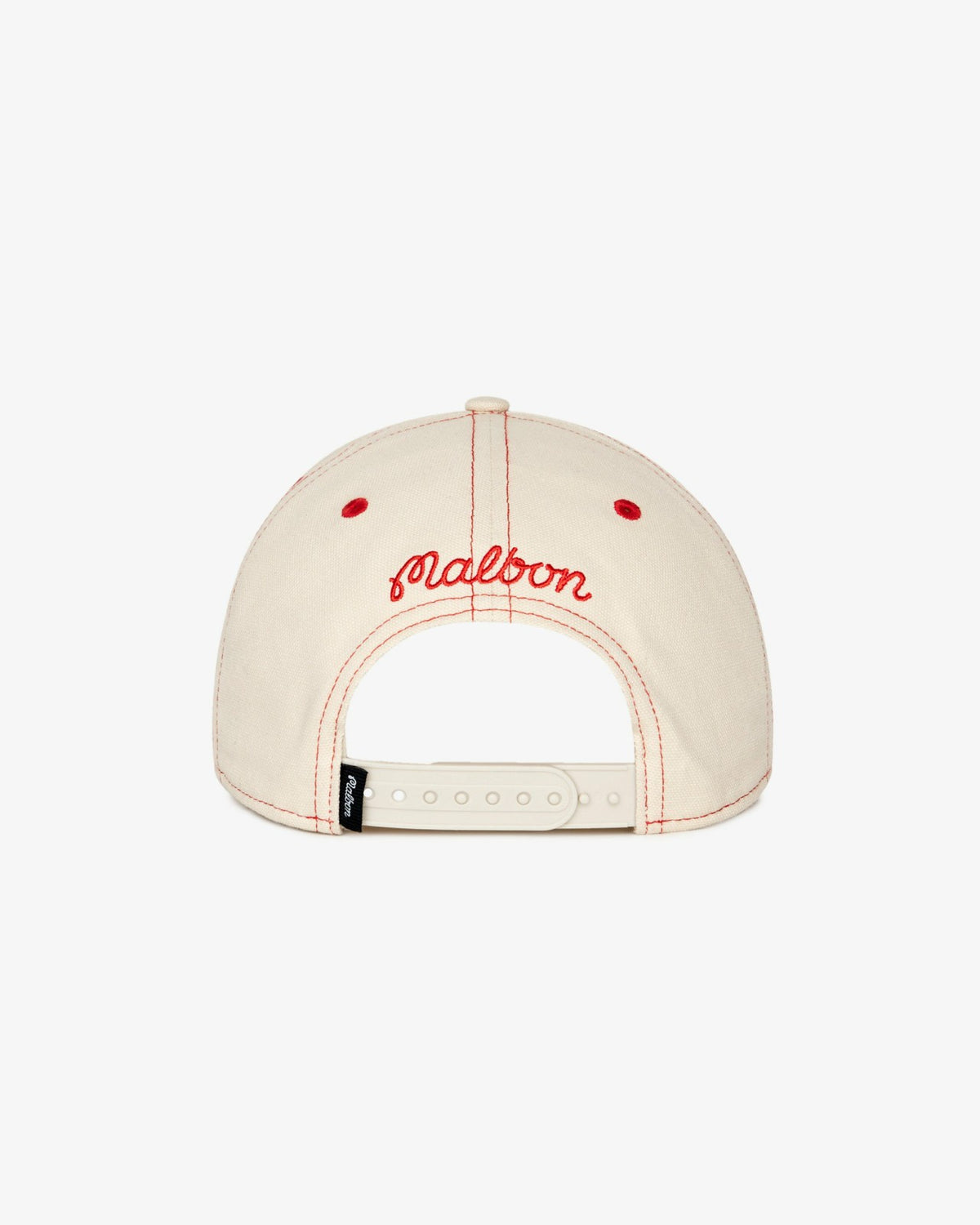 Malbon Precision Snapback - Ivory
