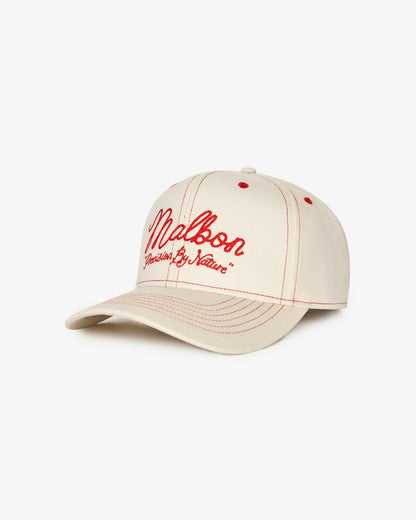 Malbon Precision Snapback - Ivory