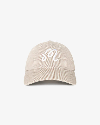 Malbon Hickory Dad Hat - Hickory Brown Stripe