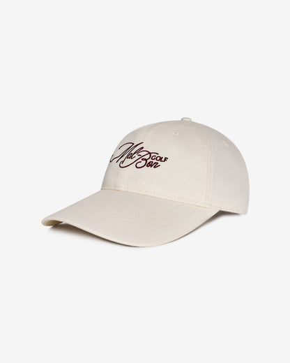 Malbon Palmetto Dad Hat - Whisper White