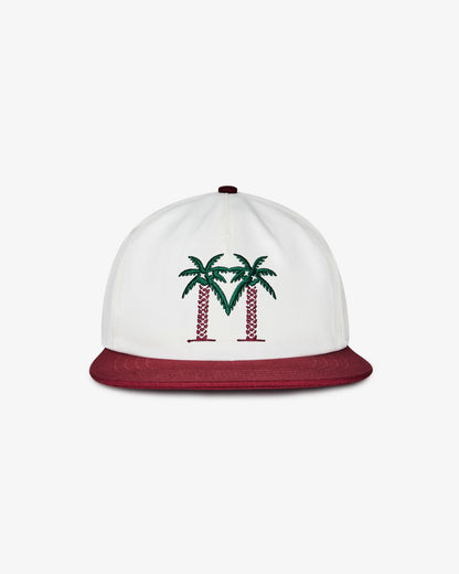 Malbon Palma Drive Snapback - Whisper White