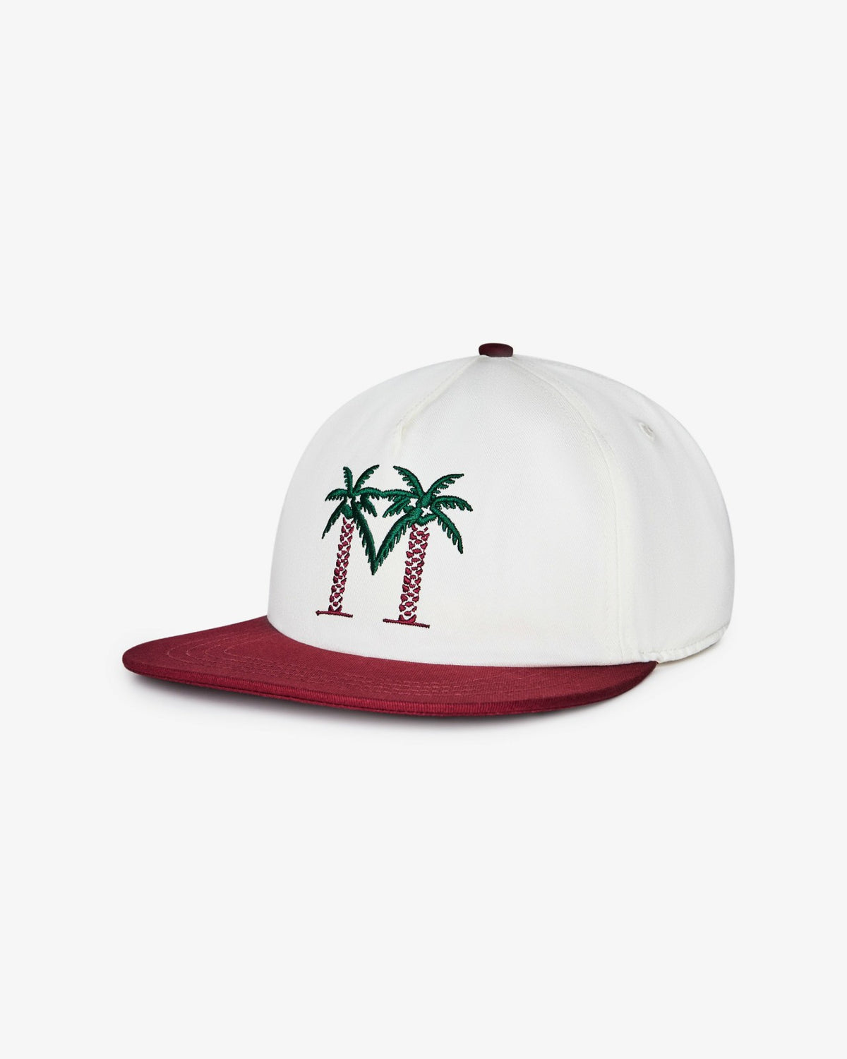 Malbon Palma Drive Snapback - Whisper White