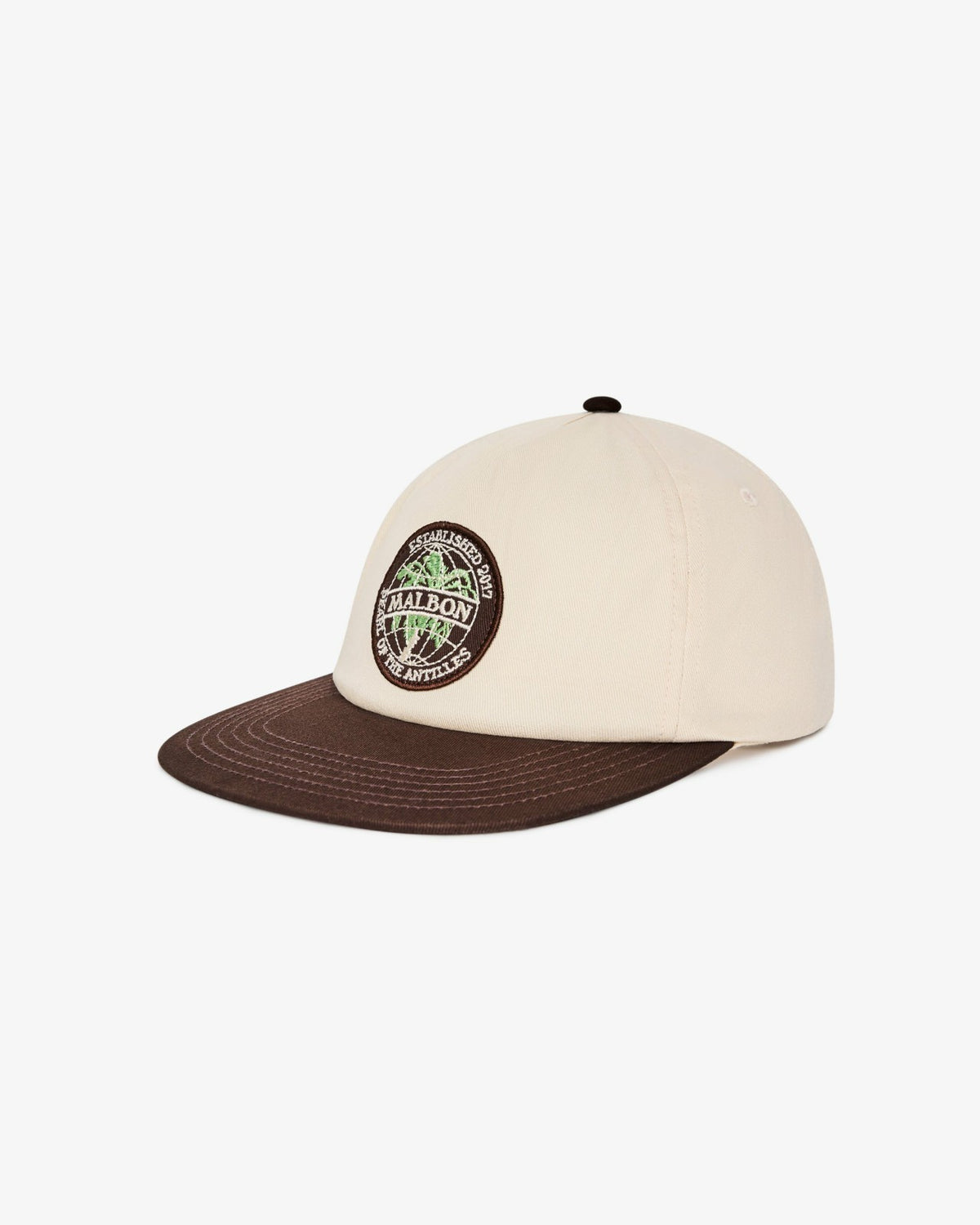 Malbon Palmera Snapback - Cream
