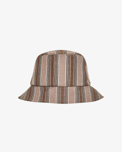 Malbon Grateful Stealie Blanket Bucket Hat - Brown