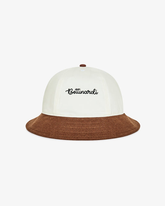 Malbon Bettindardi Bell Bucket Hat - Egret