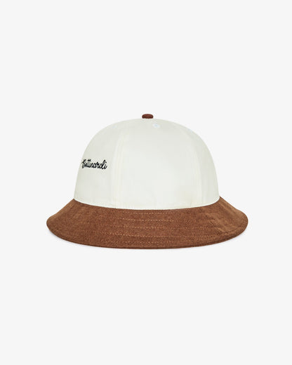 Malbon Bettindardi Bell Bucket Hat - Egret