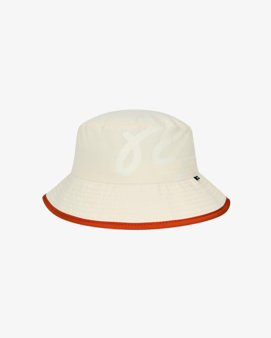 Malbon Ripstop Bucket Hat - Cream
