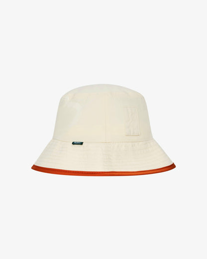 Malbon Ripstop Bucket Hat - Cream