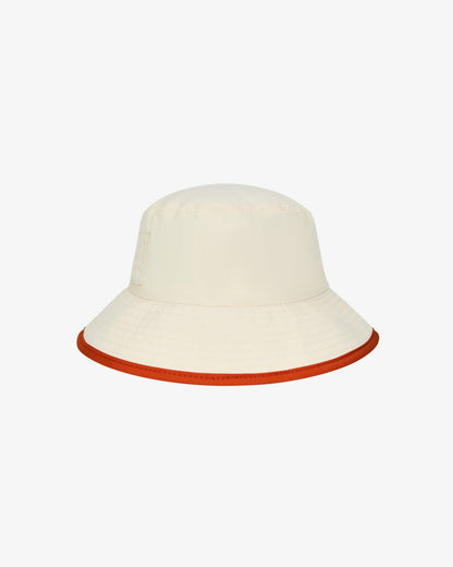 Malbon Ripstop Bucket Hat - Cream