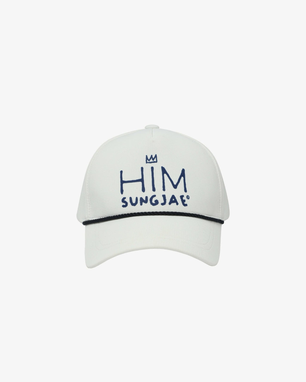 Malbon Sungjae Im Logo Snapback - White