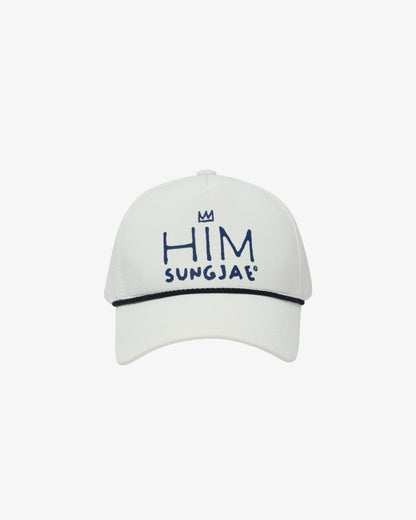 Malbon Sungjae Im Logo Snapback - White