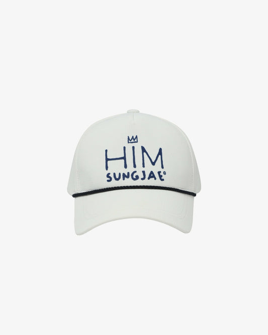 Malbon Sungjae Im Logo Snapback - White