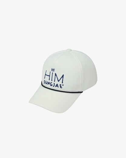 Malbon Sungjae Im Logo Snapback - White