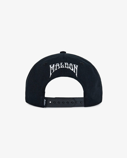 Malbon Grateful Dead Companion Snapback - Black