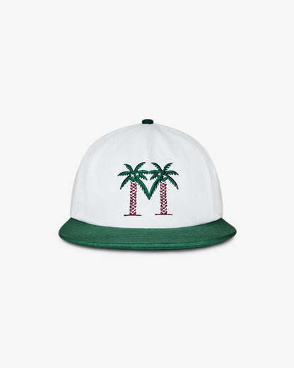 Malbon Palma Drive Snapback - Bright White
