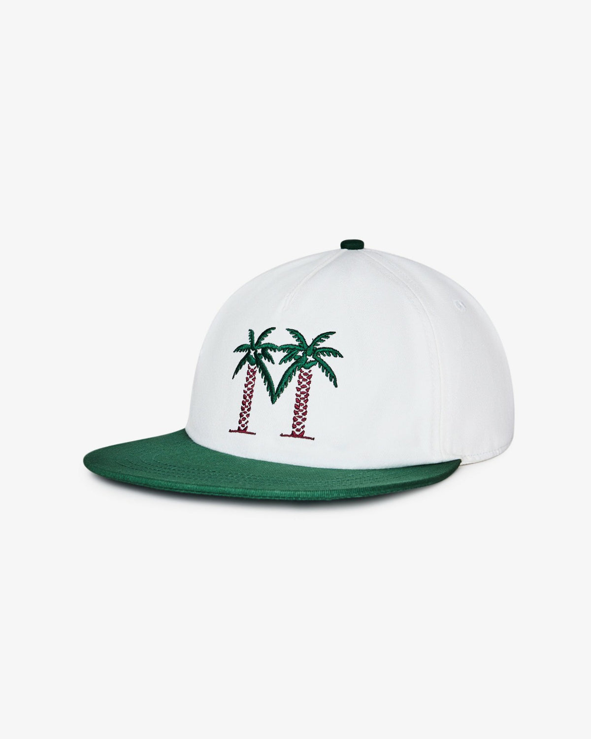 Malbon Palma Drive Snapback - Bright White