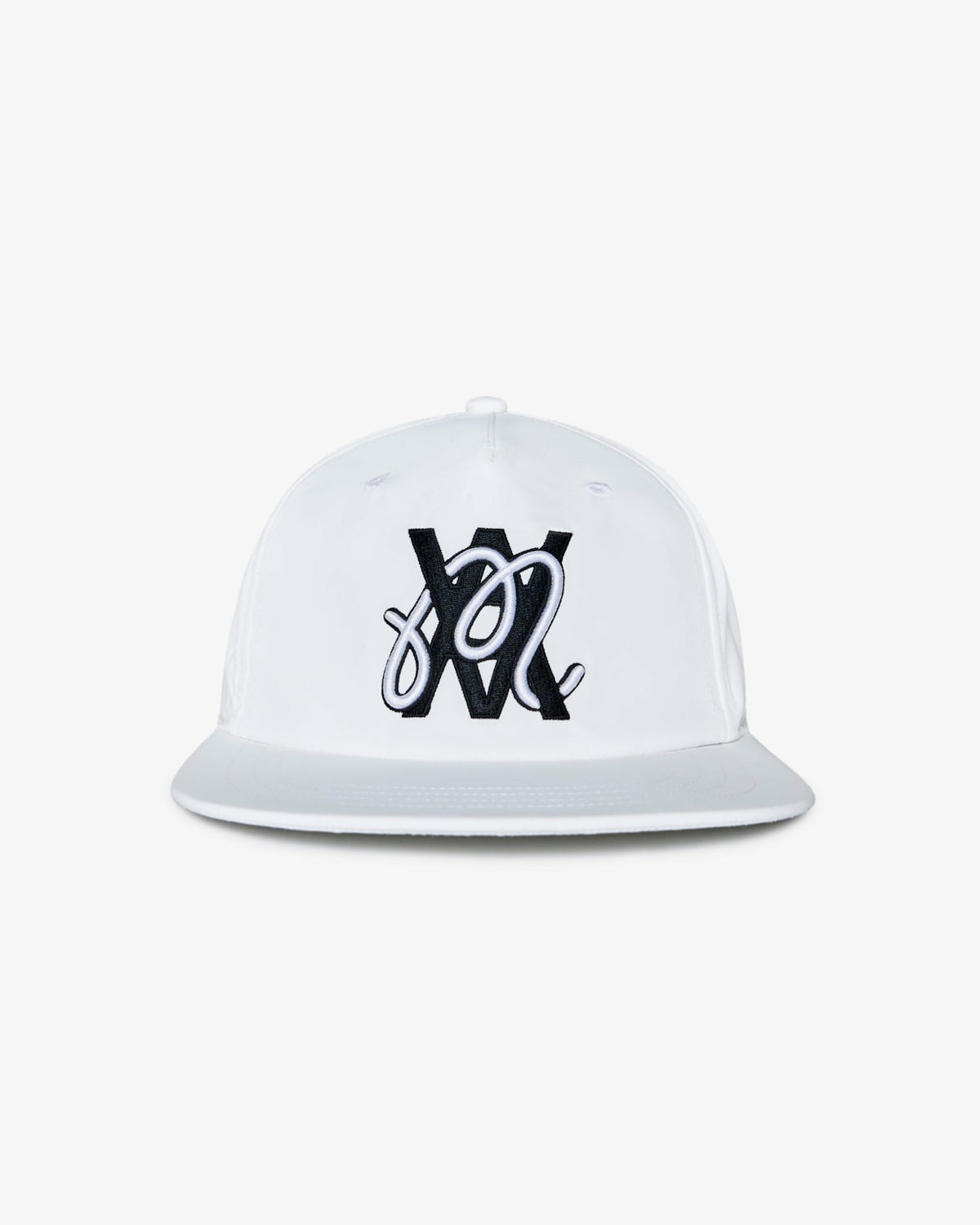 Malbon Arsham Fracture Snapback - White