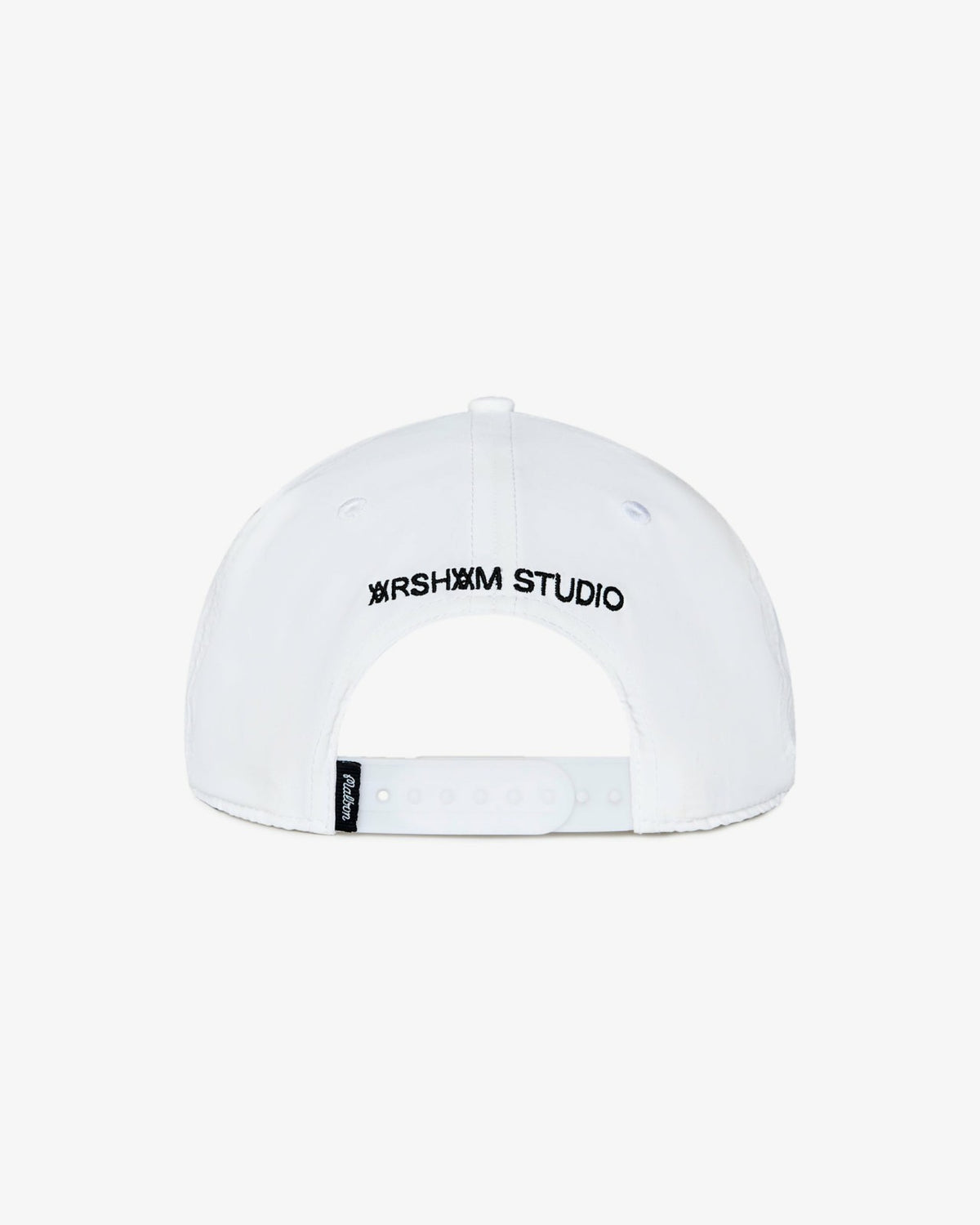 Malbon Arsham Fracture Snapback - White