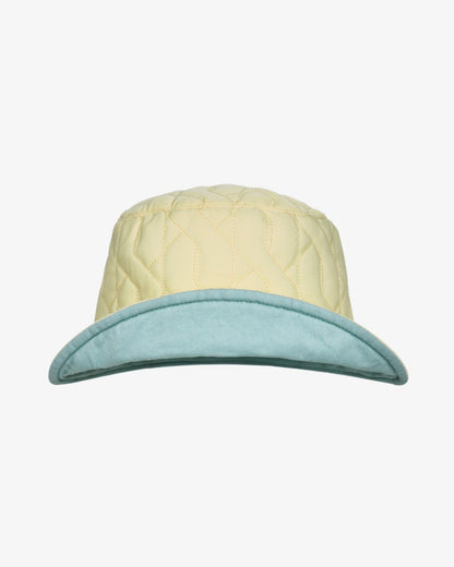 Malbon Reversible Velasco Bucket Hat - Wax Yellow / Surf Spray