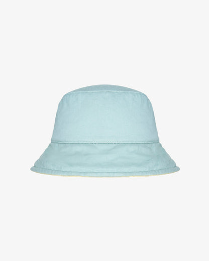 Malbon Reversible Velasco Bucket Hat - Wax Yellow / Surf Spray