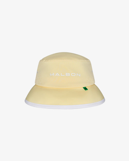 Malbon Performance Tech Bucket Hat - Mellow Yellow